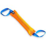 Bull Fit Dog Tug Toy 30 cm with 2 Strong Handles - Made of Durable & Tear-Resistant Fire Hose - Ideal for Tug of War, Fetch & Puppy Training of Medium to Large Dogs - Firmly Stitched Dog Pull Toy