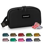 Cerbonny Small Cooler Bag Freezable Lunch Bag for Work School Travel,Small Lunch Bag,Small Insulated Bag for Kids/Adults,Freezer Lunch Bags,Mini Lunch Bag Fit for Yogurt,Suit for 3+(Black)