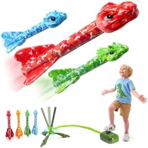 Dinosaur Toys for Kids 3-5, Camo Rocket Launcher for Kids Gifts for Boys