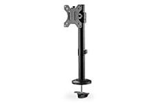 DIGITUS Monitor Mount - Table Clamp - 1 Monitor - Up to 32 Inches - Up to 8 kg - VESA 75 x 75, 100 x 100 - Black