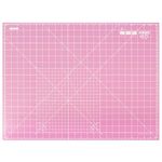 Olfa Rotary Cutting Mat, ABS Resin, Plasticizer, and PVC, Pink, 60 x 1 x 45 cm