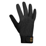 Mens & Ladies 1 Pair MacWet Long Climatec Sports Gloves In 4 Colours - 9.5 Unisex - Black