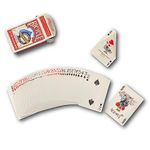 Hat Trick Magic Bicycle Rider Back Gaff Playing Card Decks (Double Face, Red Box)