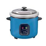 V-Guard Vrc 2.8 C Litre Electric Rice Cooker | 5 Year Heating Plate & 2 Year Product Warranty | Automatic Cooking With Warm & Cook Functions | Double Layer Outer Body - Blue