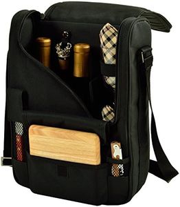 Picnic at Ascot Original Insulated Wine and Cheese Cooler Bag - Designed, Assembled & Quality Approved in The USA