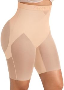 SHAPELLX Tummy Control Shapewear Shorts for Women, Butt Lift Thigh Slimmer