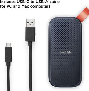 SanDisk 2TB Portable SSD – Grey External Solid State Drive