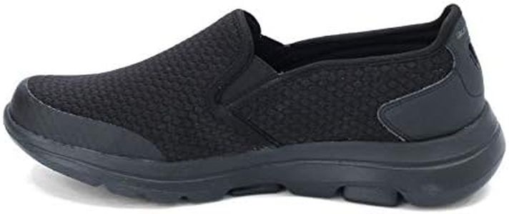 Skechers Men's Performance, Gowalk 5 - Apprize Slip-On, Black, 10.5 X-Wide