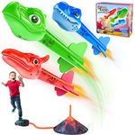 Toys for 3 4 5 6 7 Year Old Boys, Notique Kids Toys for Boys 4-6 Rocket Launcher Toys for Boy Gifts Dinosaur Toys for 3-8 Year Old Kids Boys Christmas Birthday Gifts