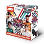 Topps Turbo Attax Formula 1 2024 - Jumbo Box - 16 packets per box (160 cards) with a guaranteed LE and Black Edge card inside every box - Online Exclusive Product!