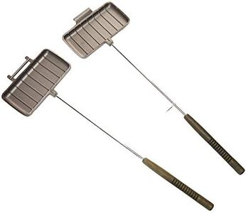 Rome Cast Iron Double Pie Irons, Set of 2