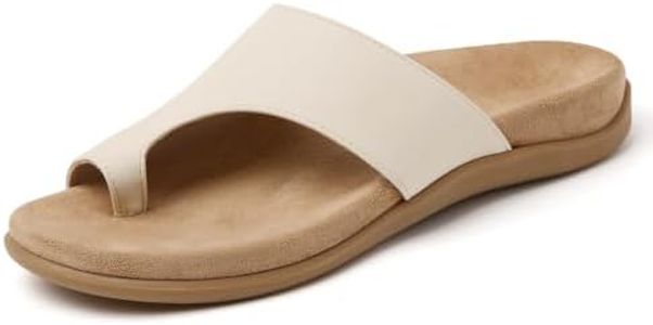 Tilocow Orthopedic Flat Sandals for Women with Arch Support