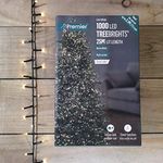 1,000 LED (25 Meter) Premier TreeBrights Cluster Tree Lights in Warm White