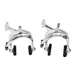 TEKTRO R369 Caliper Brake Set Long Reach 53-73mm, Silver, MH2655
