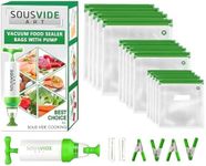 Sous Vide Bags 30 Reusable Vacuum F