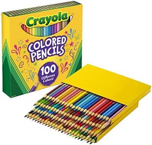 100pc Crayola Coloured Pencil Colouring Non Toxic Crayons Drawing Arts Kids 3y+