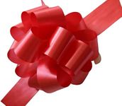 creative balloons Pull Bows Large Gift Wrap Bow Florist Red Pull Bows for Gift Wrapping Wedding Cars Baskets Flower Venue Decorations Pack Of 2