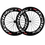 Superteam 88mm Carbon Wheelset 700c Clincher Bicycle Wheel with 291 Super-Light Hub