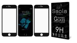 Saola 11D Tempered Glass For Apple Iphone SE 2020 (Pack Of 2) with Free Installation Kit. Full screen Coverage - 4.7 inch