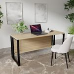 Riyan Luxiwood® Cosmo Computer Desk Home/Office Desk MDF Board with Flat Surface, Multi-Usage Laptop Desk & Home, Office, Desk Sturdy Gaming Table (Color-Beige, Size-15 X 6 X 75 CM)