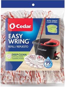 O-Cedar EasyWring Deep Clean Refill (1-Pack) | 40% More Cleaning Power | Microfiber Mop Refill Compatible with O-Cedar EasyWring Spin Mop & Bucket System