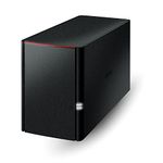 BUFFALO LinkStation SoHo 220 4TB 2-Bay NAS Network Attached Storage with HDD Hard Drives Included NAS Storage That Works as Small Office and Home Cloud or Network Storage Device for Home Office