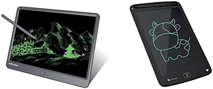 Portronics Ruffpad 15 Re-Writable LCD Screen Ruffpad 8.5E Re-Writable LCD Writing Pad