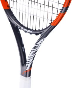 Babolat Boost S Prestrung Tennis Racket – Lightweight, 1/4 Grip, Red/Black/White