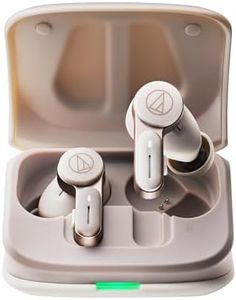 Audio-Technica ATH-TWX7WH Wireless Earbuds, White