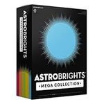 Astrobrights Mega Collection, Colored Paper, "Classic" 5-Color Assortment, 625 Sheets, 24 lb/89 gsm, 8.5" x 11" - MORE SHEETS! (91623)