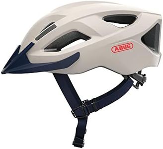 ABUS Aduro 2.1 Casque de Vélo Ville - Casque de Vélo Polyvalent Sportif pour la Circulation Urbaine - Unisexe - Gris, taille L