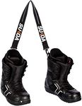 Sukoa Ski and Snowboard Boot Carrier Strap - Men & Women - Shoulder Sling Tote Leash Also for Ice Skates & Rollerblades - Equipment Accessories for Bag, Kit and Gear Pack