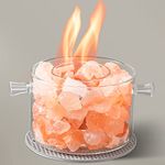 Glass Burning Fire Pit