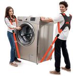 Ytonet Moving Straps, 2-Person Lifting and Moving System, Furniture Lifting Straps with Padded Back Support for Appliance, Mattress, Heavy Objects up to 800 lbs, 135 in Long Easy to Move, Lift, Carry