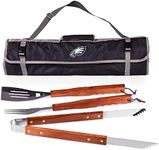 PICNIC TIME Philadelphia Eagles 3-Piece BBQ Tote - Black