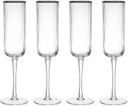 Mikasa Sorrento Crystal Flute Glass