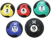 CanDo 69730 Rubber Medicine Ball Se