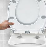 CUQOO Oval Toilet Seat Soft Close -