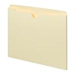 Smead File Jacket, Flat-No Expansion, Letter Size, Manila, 100 per Box (75410)