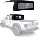 Sierra Offroad Soft Top for 2020 to 2026 Jeep Gladiator JT - Black, Sailcloth Vinyl - 4 Door Gladiator Soft Top with Rear Plastic Clear Window - Factory Precision Fit Replacement - No Upper Door Skins