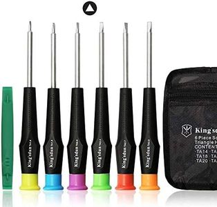 Full Triangle Head Screwdriver Set For Electronic Toys, 7-Piece Triangle Security Screws Driver Tool Kit For Thomas McDonald's Toy Series Repair Battery Disassemble - Toys Triangle Driver Set
