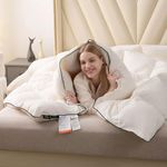 HYVIF Luxury Down Comforter, Medium