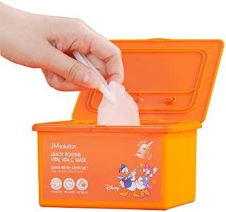JMsolution Quick Routine Vital VITA C Mask Sheet 30 EA- 1day 1 Mask Pick and Quick Dispenser Type- VitaminC-Vegan certified sheet for all skin