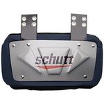 Schutt Sports AiR Maxx Football Back Plate, Navy Blue, OSFM