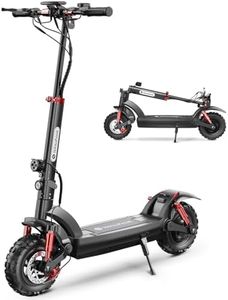 isinwheel Electric Scooter for Adults, 1000/800W Motor Up to 28 MPH, 37/28 Miles Range, APP Control, NFC Lock, 11/10" Off-Road Tires, Foldable Commuting E Scooter with Dual Suspension