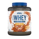 Applied Nutrition Critical Whey Protein Powder 2kg - High Protein Powder, Protein Milkshake, Muscle Building Supplement with BCAAs & Glutamine (2kg - 67 Servings) (Salted Caramel)