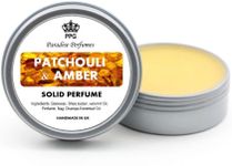 Patchouli & Amber | Natural Solid Perfume | Fragrance Balm 30ml | Beautiful Scent | Cruelty-Free | Alcohol-Free | PPG | Handmade In UK