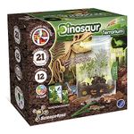 Science4you Dinosaur Terrarium Kit - Make Your Own Terrarium, Glow in The Dark Dinosaurs for Kids, 21 Jurassic Stickers, Toys and Games for Kids 6+ Year olds, Gifts for Boys and Girls 6+ Year olds