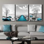 Black and White Wall Art for Living