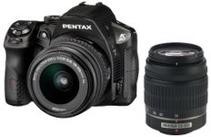 Pentax K-30 Weather-Sealed 16 MP CMOS Digital SLR with 18-55mm and 55-300mm Lenses (Black)